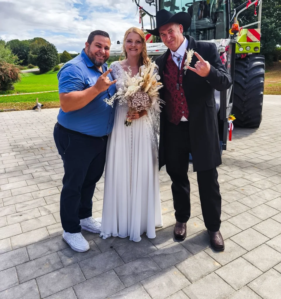 Hochzeit mit Rock und Metal Alena und Lars