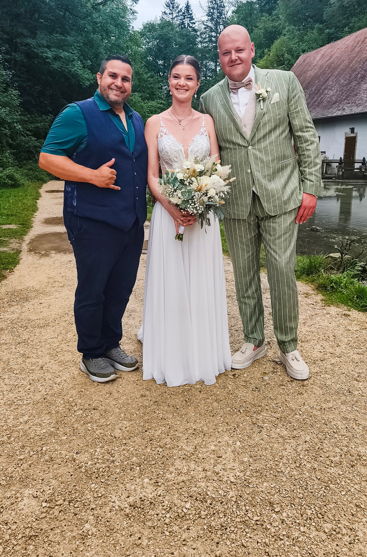 Hochzeit von Simone und Felix in der Wimsener Mühle