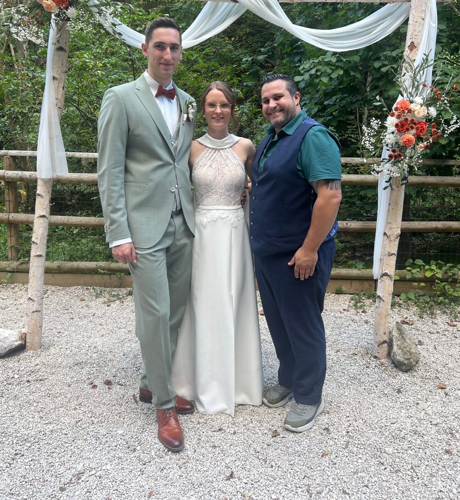 Hochzeit von Miriam und Jens in der Wimsener Mühle